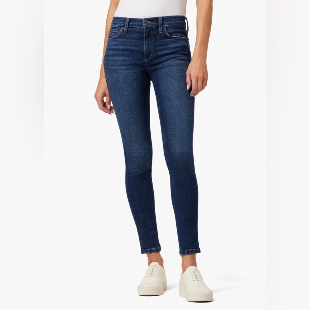 Joe’s Jeans Mid Rise Dark Wash Sonnet Skinny Jeans